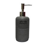 Bình đựng dầu gội sữa tắm khách sạn nhựa resin cát đen BNRES3