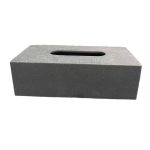 Hộp giấy khách sạn nhựa resin dáng chữ nhật HG07