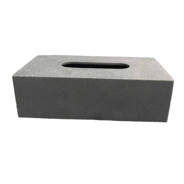 Hộp giấy khách sạn nhựa resin dáng chữ nhật HG07