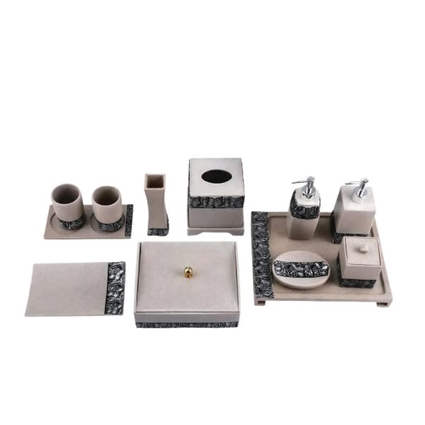 Bộ đồ resin phòng tắm khách sạn cao cấp RS07