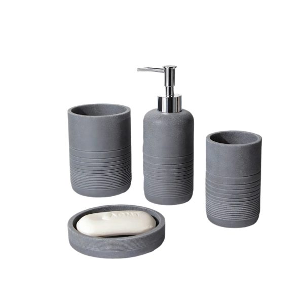 Bộ đồ resin phòng tắm khách sạn cao cấp RS09