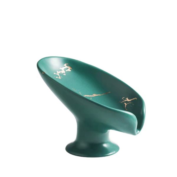 Bộ đồ sứ khách sạn khay xà bông khách sạn sứ vân đá có rãnh CS15