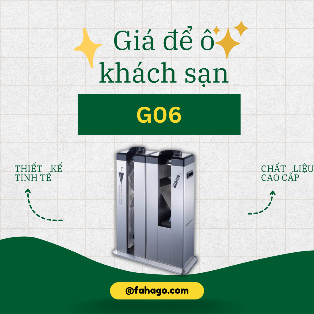 Giá để ô khách sạn GO6