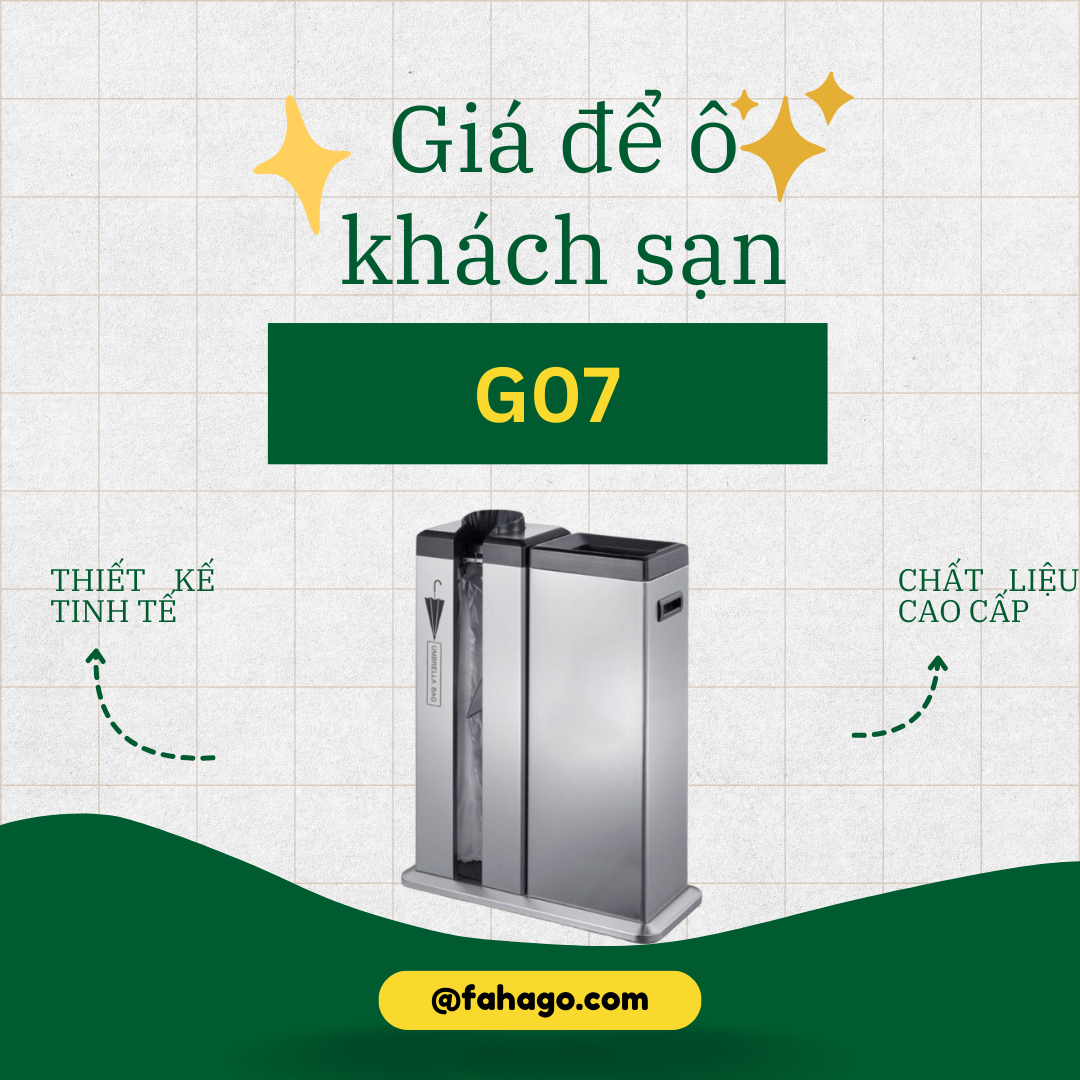 Giá để ô khách sạn GO7