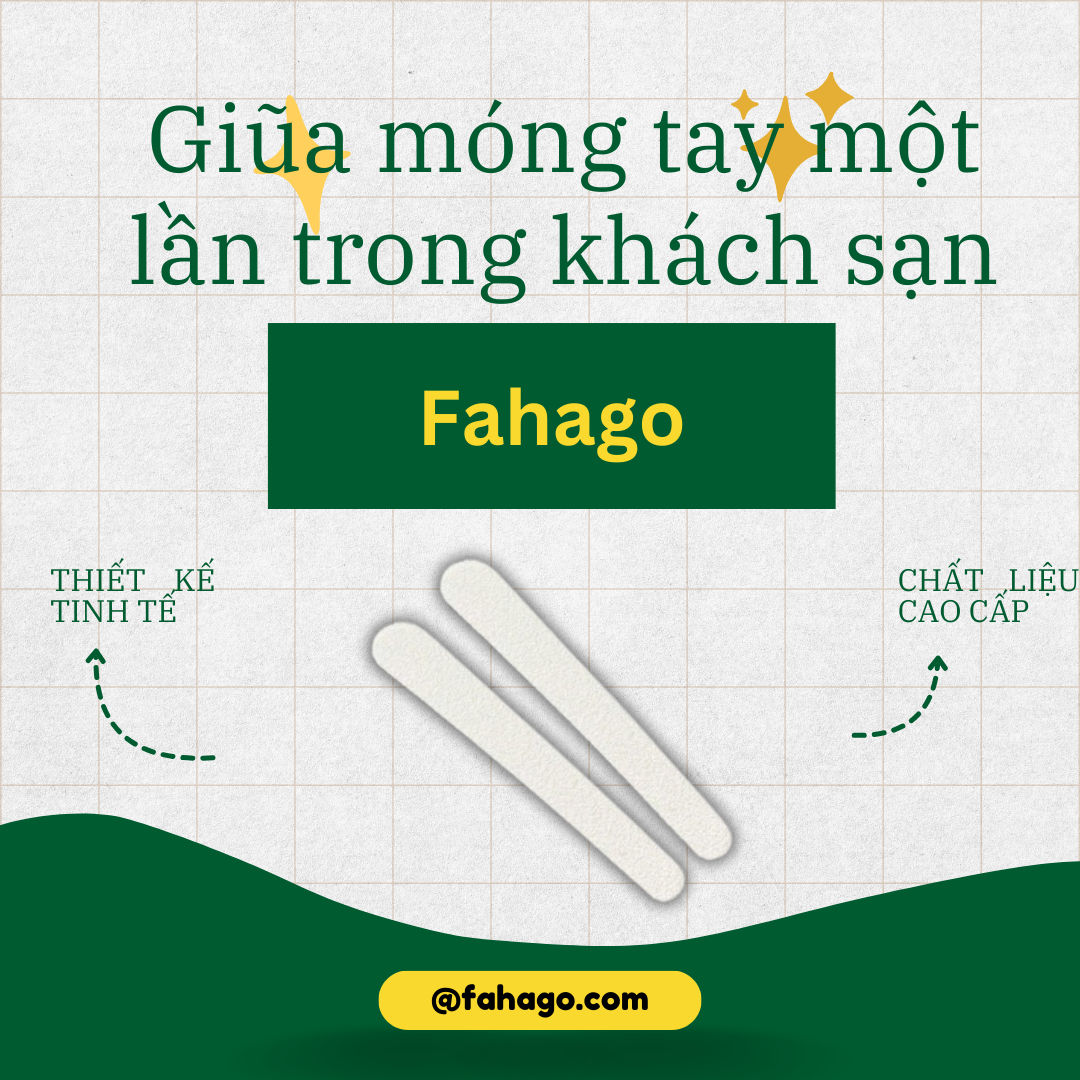 Giũa móng tay một lần trong khách sạn