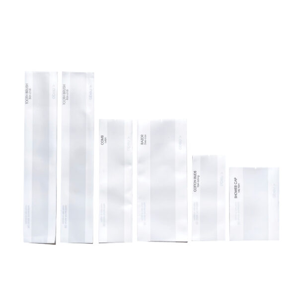 Bao bì đồ dùng tiêu hao khách sạn bộ túi nhựa comfort