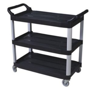 Xe Đẩy Đa Năng 3 Tầng Màu Đen Cỡ Nhỏ 84