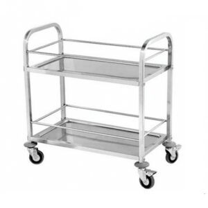 Xe Đẩy Inox 2 Tầng D75