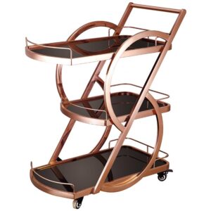 Xe Phục Vụ Rượu Cao Cấp Hồng Đồng