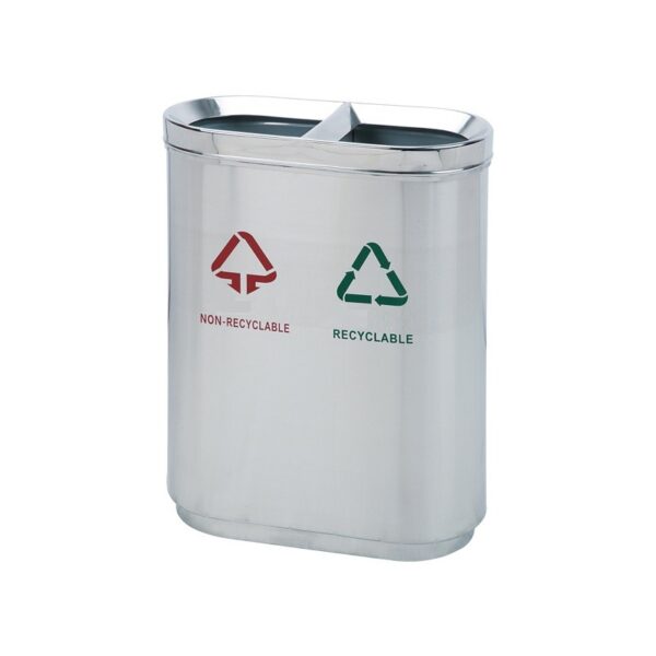 Thùng Rác Inox 2 Ngăn