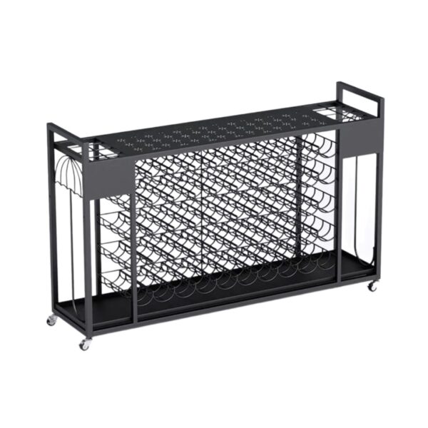 Giá Để Ô Thép Sơn Đen 5 Tầng