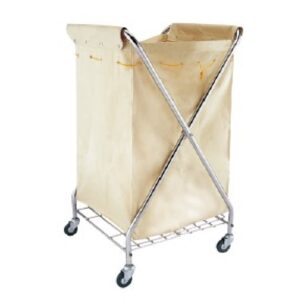 Xe Dọn Đồ Vải Inox Chữ X Gấp Gọn