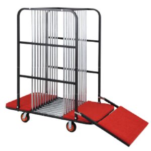 Xe Đẩy Dọn Bàn Có Cầu Lên