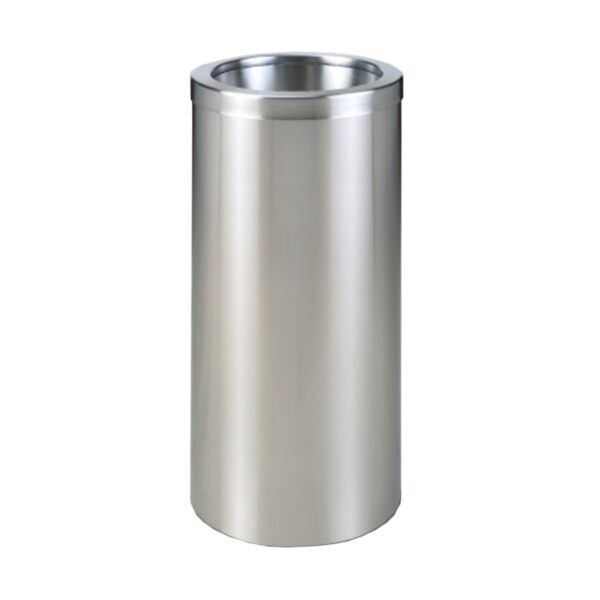 Thùng Rác Inox Tròn Nắp Hở Ø30