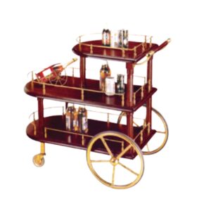 Xe Phục Vụ Rượu Bằng Gỗ